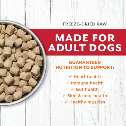 Nature's Variety Instinct Longevity Beef Freeze Dried Raw Dog Food 16oz - Poudre Pet & Feed Supply 3
